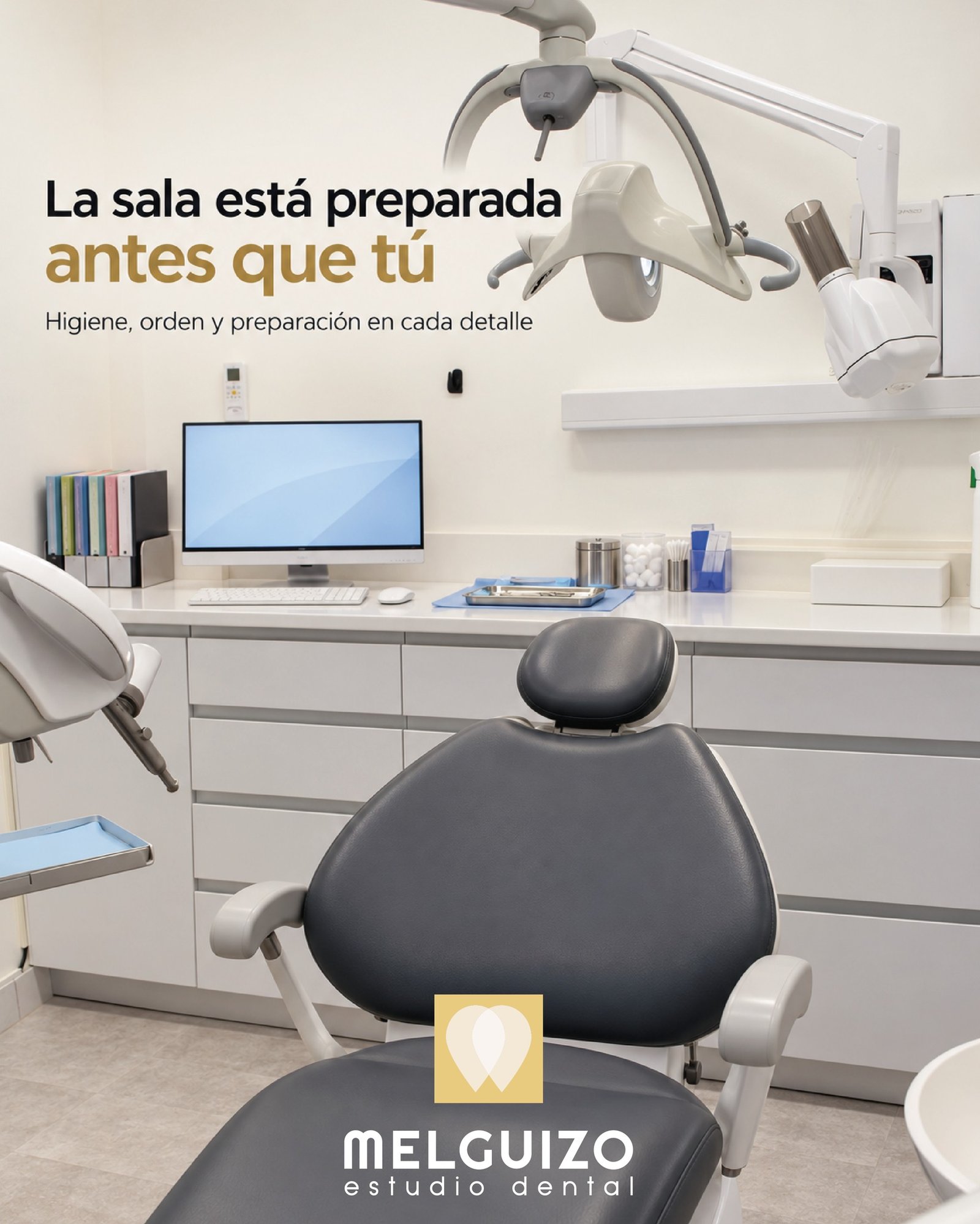 Antes de que llegues, el trabajo ya ha comenzado.

Preparamos el gabinete, desinfectamos las superficies, organizamos el material y comprobamos que todo esté listo para recibirte.

Son tareas que quizá no ves, pero que forman parte esencial de tu seguridad, comodidad y tranquilidad.

Porque una buena atención también empieza antes de sentarte en el sillón.
La sala está preparada antes que tú. 🦷✨

#MelguizoEstudioDental #CuidadoDental #SaludBucodental #ClínicaDental #Odontología #AlcaláDeHenares